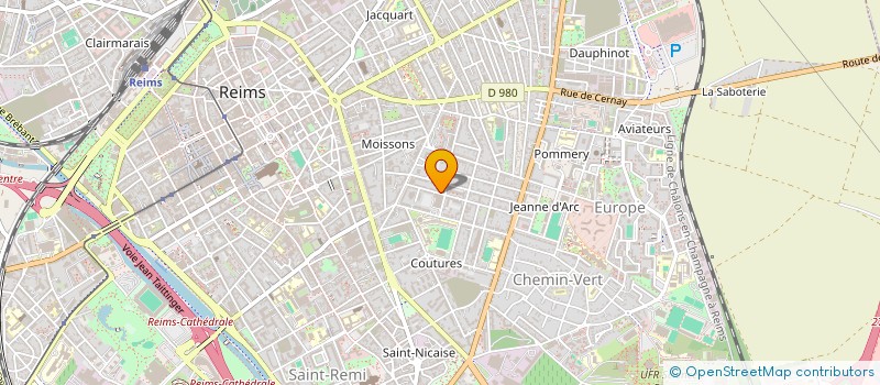 localisation de l'entreprise MADAME SANDRINE MESTRE  REIMS