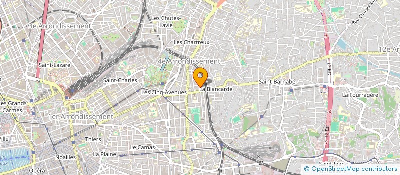localisation de l'entreprise MADAME SANDRINE MICHAUD à MARSEILLE