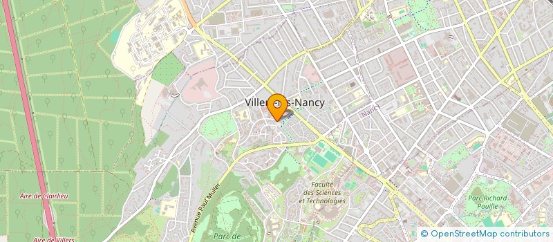 localisation de l'entreprise MADAME SANDRINE MICHEL  VILLERS-LES-NANCY