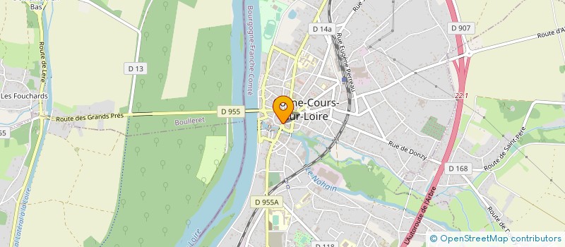 localisation de l'entreprise MADAME SANDRINE MILLIARD  COSNE-COURS-SUR-LOIRE