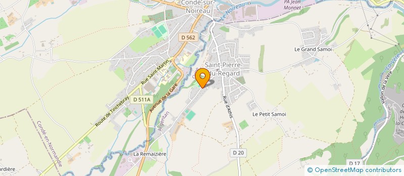 localisation de l'entreprise MADAME SANDRINE MOELO à SAINT-PIERRE-DU-REGARD