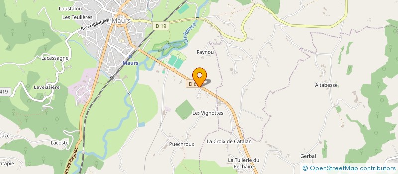 localisation de l'entreprise MADAME SANDRINE MOLENAT à MAURS