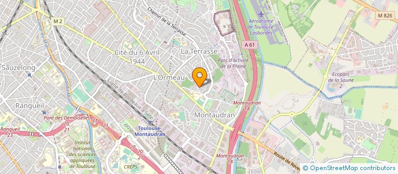 localisation de l'entreprise MADAME SANDRINE MOMMAYOU à TOULOUSE
