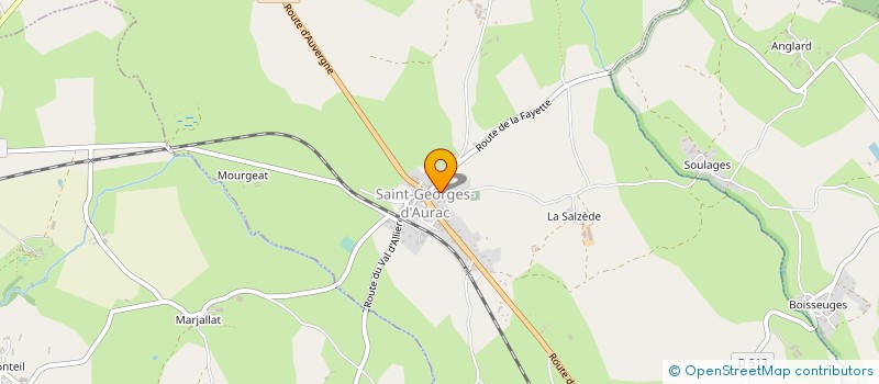 localisation de l'entreprise MADAME SANDRINE MONCASSIN  SAINT-PREJET-ARMANDON