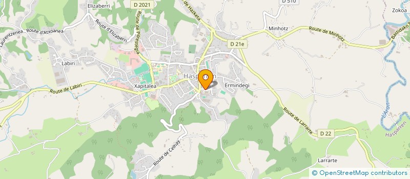localisation de l'entreprise MADAME SANDRINE MONGUILLOT à HASPARREN