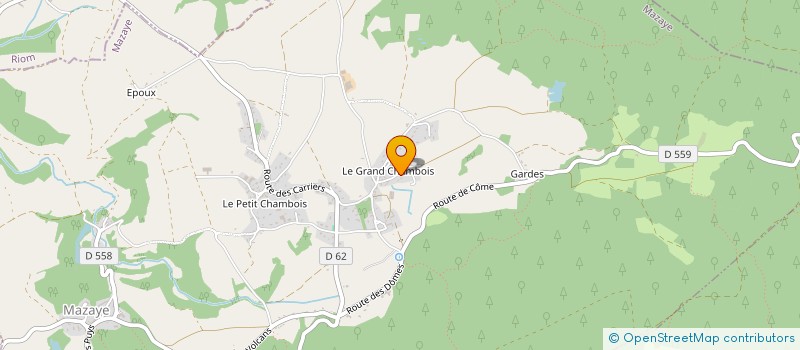 localisation de l'entreprise MADAME SANDRINE MONNET  SAINT-OURS