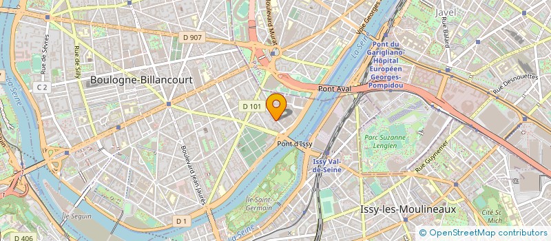 localisation de l'entreprise MADAME SANDRINE MONTAGUD à BOULOGNE-BILLANCOURT