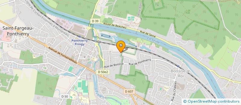 localisation de l'entreprise MADAME SANDRINE MONTEIRO  SAINT-FARGEAU-PONTHIERRY