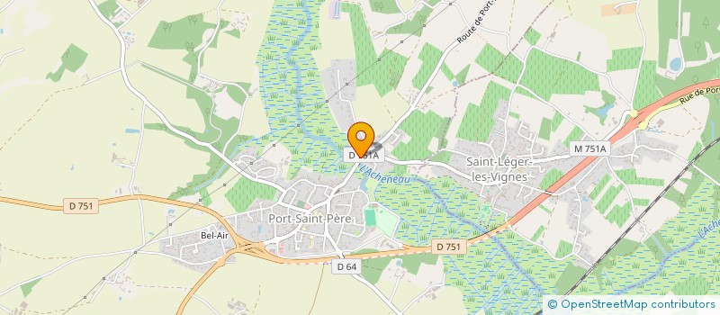 localisation de l'entreprise MADAME SANDRINE MORAY  PORT SAINT PERE