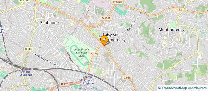 localisation de l'entreprise MADAME SANDRINE MORCILLO  SOISY-SOUS-MONTMORENCY