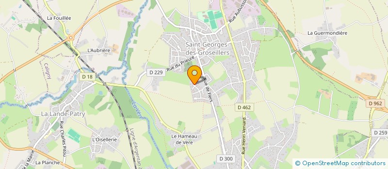 localisation de l'entreprise MADAME SANDRINE MOREAU à SAINT-GEORGES-DES-GROSEILLERS