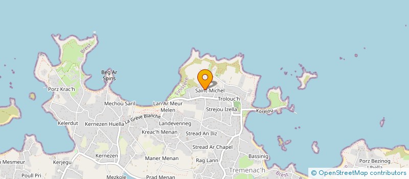 localisation de l'entreprise MADAME SANDRINE MORITZ  PLOUGUERNEAU