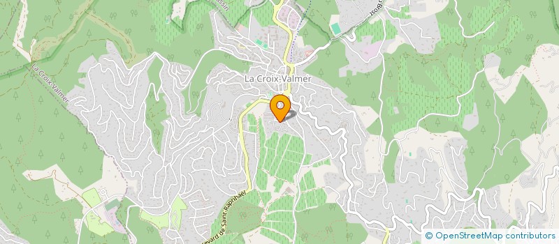 localisation de l'entreprise MADAME SANDRINE MORO à LA CROIX-VALMER