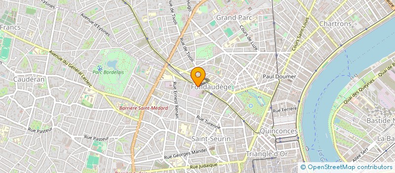 localisation de l'entreprise MADAME SANDRINE MULLER  BORDEAUX