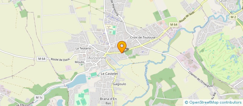 localisation de l'entreprise MADAME SANDRINE MUN à AUSSONNE
