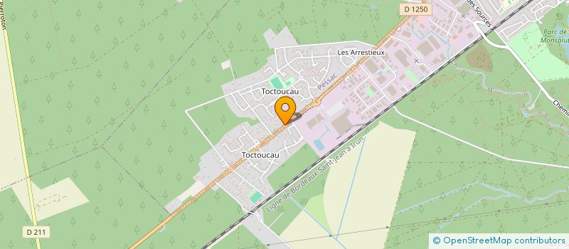 localisation de l'entreprise MADAME SANDRINE MUSEREAU à PESSAC