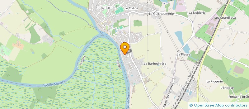 localisation de l'entreprise MADAME SANDRINE NAIL à ANGERS