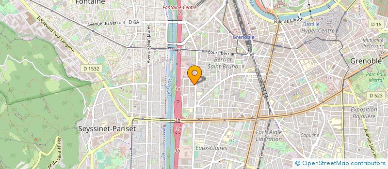 localisation de l'entreprise MADAME SANDRINE NEYROUD  GRENOBLE