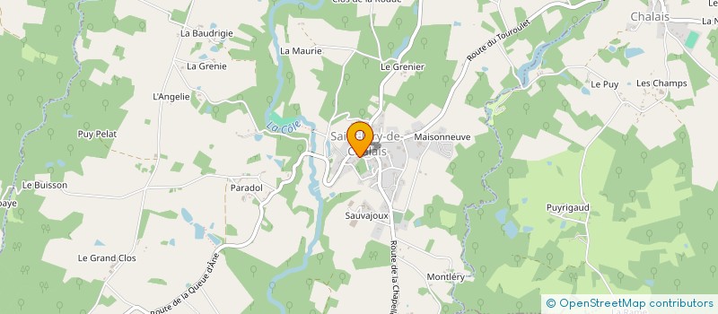 localisation de l'entreprise MADAME SANDRINE NGO WENDJEL  ST-JORY-DE-CHALAIS