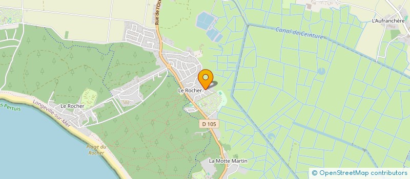 localisation de l'entreprise MADAME SANDRINE NICOL  LONGEVILLE-SUR-MER