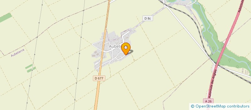 localisation de l'entreprise MADAME SANDRINE NICOLE LAFLECHELLE  AUBETERRE