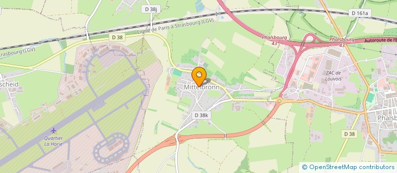 localisation de l'entreprise MADAME SANDRINE NOIR  MITTELBRONN