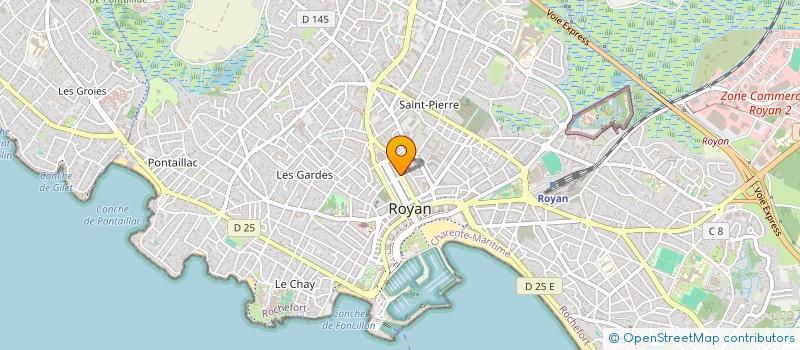 localisation de l'entreprise MADAME SANDRINE NORMAND  SAINTES