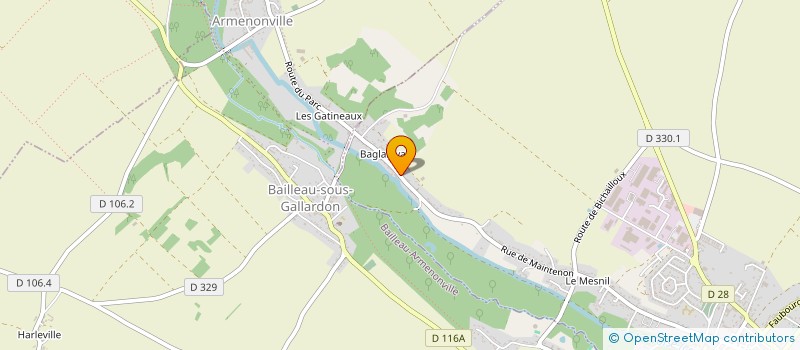 localisation de l'entreprise MADAME SANDRINE NORMAND à GALLARDON
