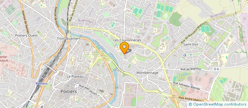 localisation de l'entreprise MADAME SANDRINE NORSIC à POITIERS
