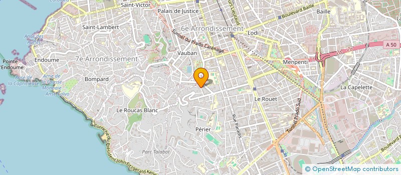localisation de l'entreprise MADAME SANDRINE NUNEZ à MARSEILLE