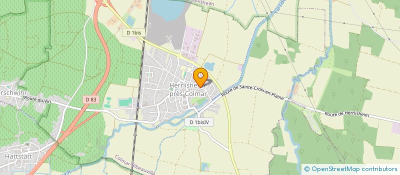 localisation de l'entreprise MADAME SANDRINE NUSSBAUMER  EGUISHEIM