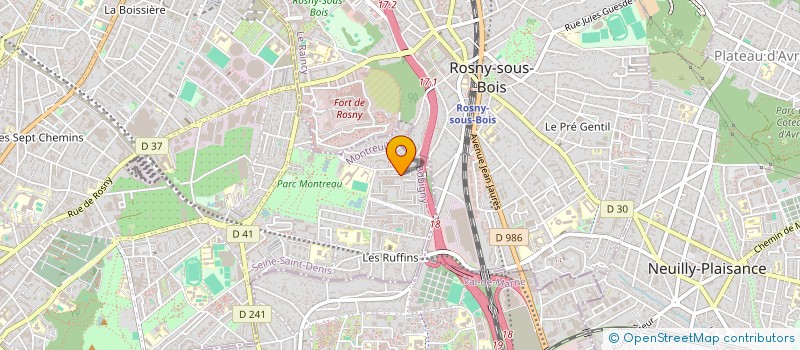 localisation de l'entreprise MADAME SANDRINE OBERBEK à MONTREUIL