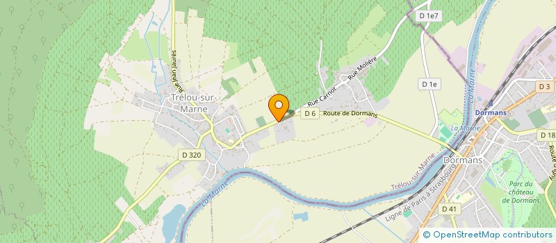 localisation de l'entreprise MADAME SANDRINE OLIVIER à TRELOU-SUR-MARNE