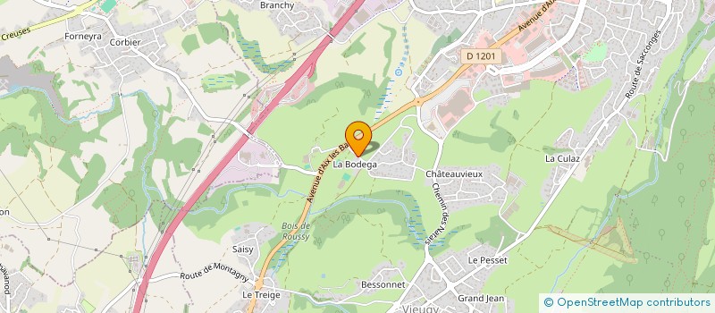 localisation de l'entreprise MADAME SANDRINE OMNES  ANNECY