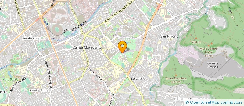 localisation de l'entreprise MADAME SANDRINE ORION à MARSEILLE