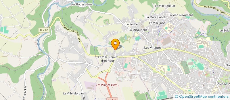 localisation de l'entreprise MADAME SANDRINE OUTIN à SAINT-BRIEUC