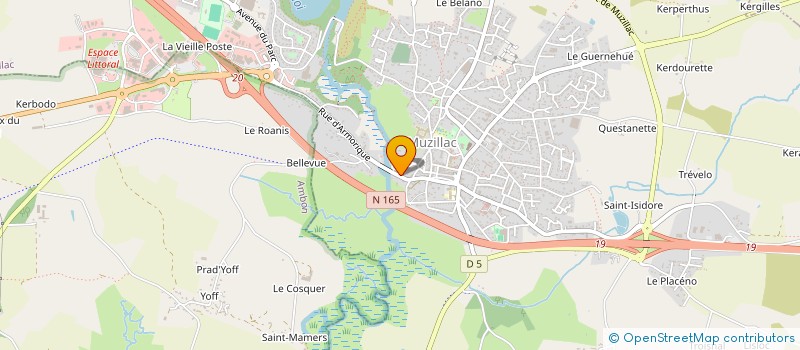 localisation de l'entreprise MADAME SANDRINE PACAUD à MUZILLAC