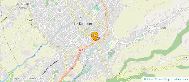 localisation de l'entreprise MADAME SANDRINE PAGNON à LE TAMPON
