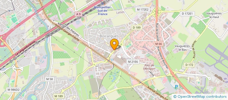 localisation de l'entreprise MADAME SANDRINE PANCHETTI à LATTES