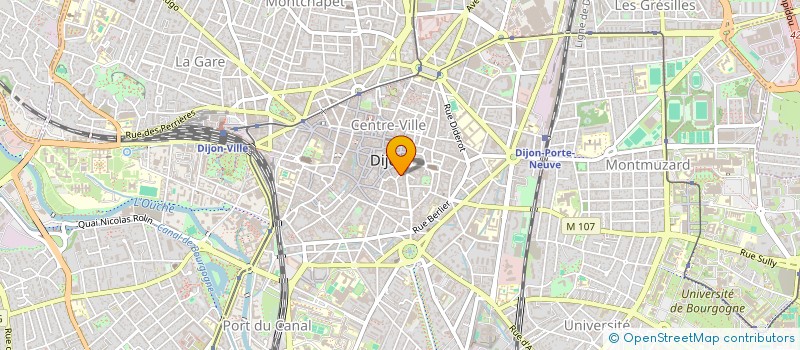 localisation de l'entreprise MADAME SANDRINE PANETIER  DIJON