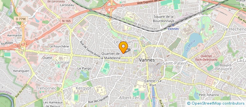 localisation de l'entreprise MADAME SANDRINE PAQUETTE à VANNES