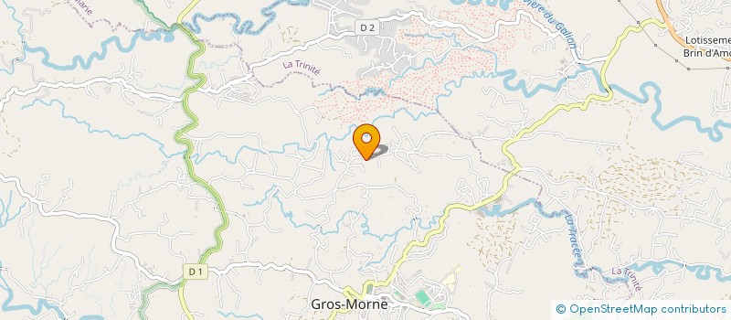 localisation de l'entreprise MADAME SANDRINE PARDON  GROS-MORNE