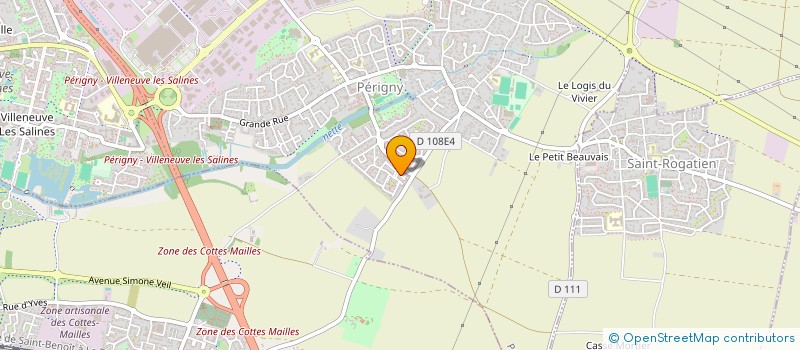 localisation de l'entreprise MADAME SANDRINE PARIS à PERIGNY