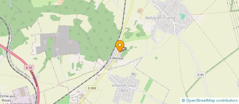 localisation de l'entreprise MADAME SANDRINE PARNY à BELLOY-EN-FRANCE