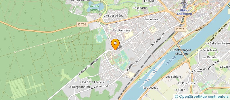 localisation de l'entreprise MADAME SANDRINE PASQUIER  BLOIS