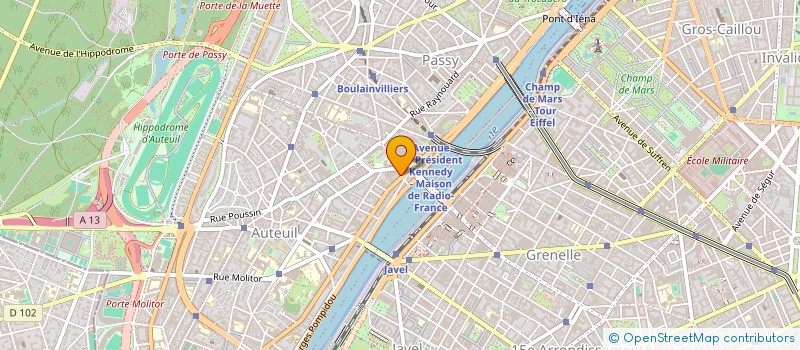 localisation de l'entreprise MADAME SANDRINE PATERNEL  PARIS