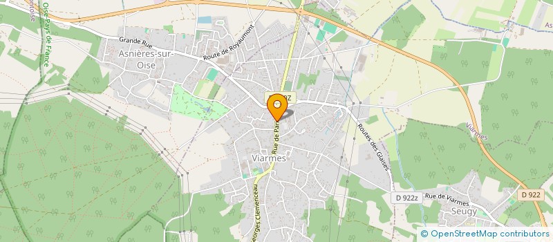 localisation de l'entreprise MADAME SANDRINE PAYET  VIARMES