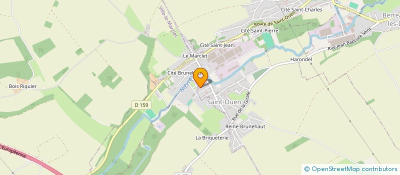 localisation de l'entreprise MADAME SANDRINE PECOURT  SAINT-OUEN