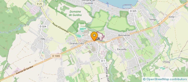 localisation de l'entreprise MADAME SANDRINE PERAY  SCIEZ