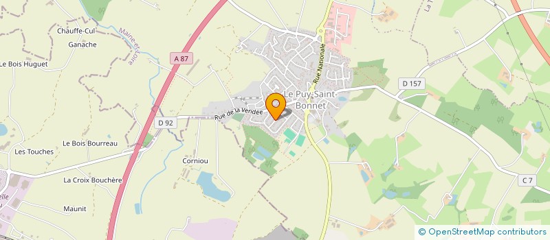 localisation de l'entreprise MADAME SANDRINE PERDRIAU à CHOLET